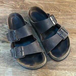 birkenstock arizona habana used 37 wide/regular
